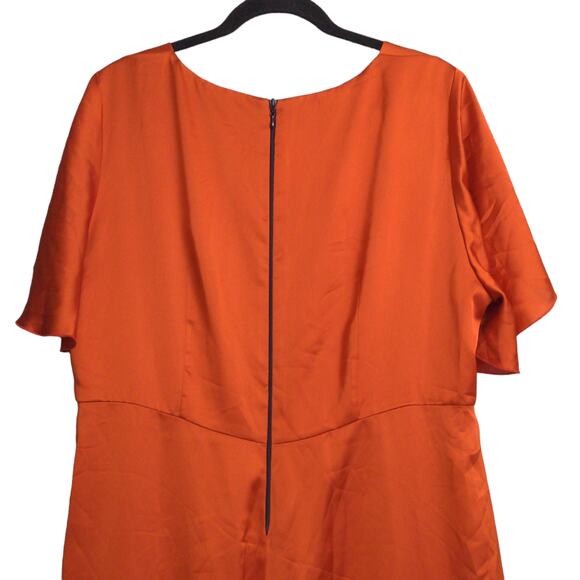 Show Me Your Mumu Rome Twist Gown Maxi Dress Burnt Orange Empire Waist 2X - Picture 5 of 10